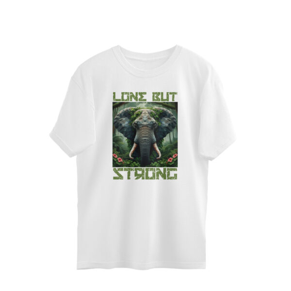 Lone But Strong | Relaxed Fit Round Neck - Image 4