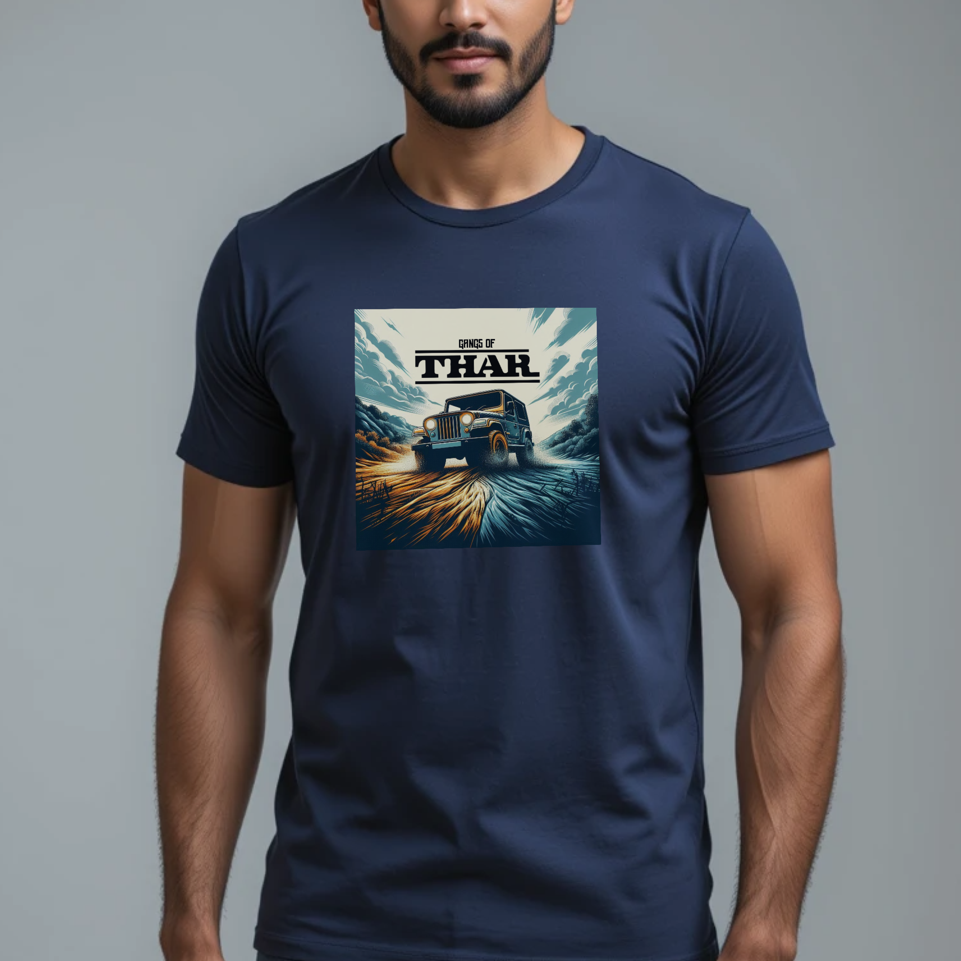 Gangs of Thar | Regular Fit Round Neck - Image 1
