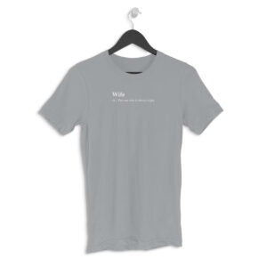Wife | Zictionary | Unisex Regular Fit Round Neck - Image 5