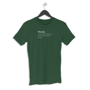 Weirdo | Zictionary | Unisex Regular Fit Round Neck - Image 3