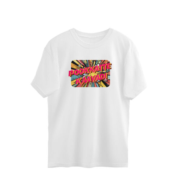 Pookkatte Kaavadi | Unisex Relaxed Fit Round Neck Tee