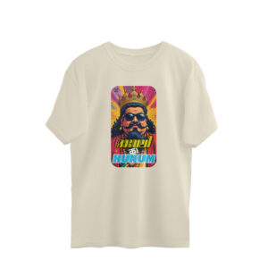 Maveli ka Hukum | Unisex Relaxed Fit Round Neck Tee - Image 1